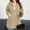 Beige, variant on VISALY Women's Fall Full Zip Up Long Sleeve Hooded Sweatshirt Oversized Fleece Casual 2025 Jacket Coat with Pocket Outwear Tunic Sweatshirt Beige L