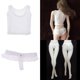 thumbnail image 1 of 1/6 escala mujer chaleco delgado Weskit chaleco bragas modelo de ropa pulgadas de acción muñeca juguetes accesori Baoblaze Chaleco de ropa de figura de acción, 1 of 8