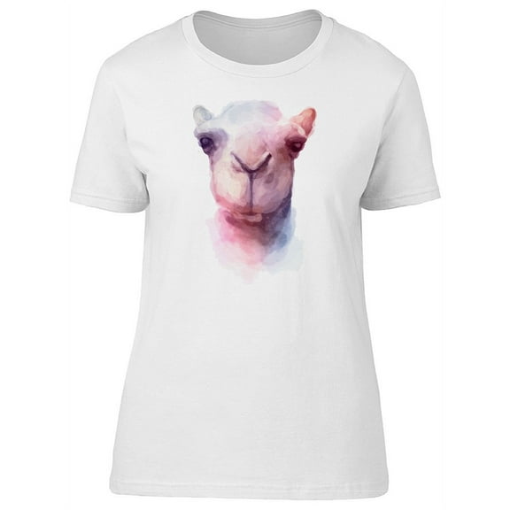 Soft Watercolor Camel T-Shirt Women -Image by Shutterstock, Female XX-Large