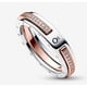 thumbnail image 4 of 2023 Nuevo Original Clásico De La Moda De Doble Círculo Anillo/925 De Plata De Bricolaje Hecho A Mano Exquisito Femenino, 4 of 4