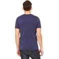 thumbnail image 5 of Bella Canvas T-Shirt Unisexe en Jersey à Manches Courtes, 3TG, Marine, 5 of 5
