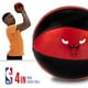 thumbnail image 3 of Balones de baloncesto de juguete Franklin Sports NBA Chicago Bulls de 4 pulgadas, paquete de 2, 3 of 8