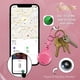 thumbnail image 3 of Llavero AirTag Case Sonix Jelly Bubblegum Pink con diseño de langosta, 3 of 4