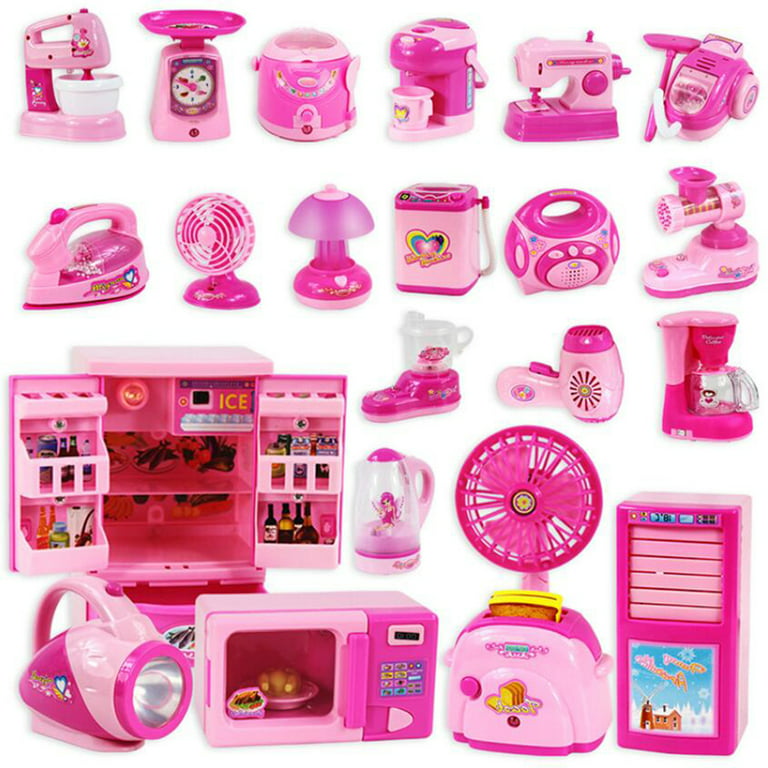 PersonalhomeD Mini Toys Simulation Home Appliances Children Play House Toy  Baby Girls Pretend Play Toys;Simulation Home Appliances Children Play House Toy  Girls Pretend Play Toys 