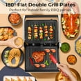 Costway Electric Panini Press Grill Sandwich Maker with LED Display& Removable Drip Tray