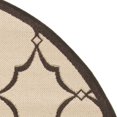 thumbnail image 5 of SAFAVIEH Linden Ognena Geometric Runner Rug, Cream/Brown, 2' x 8', 5 of 7