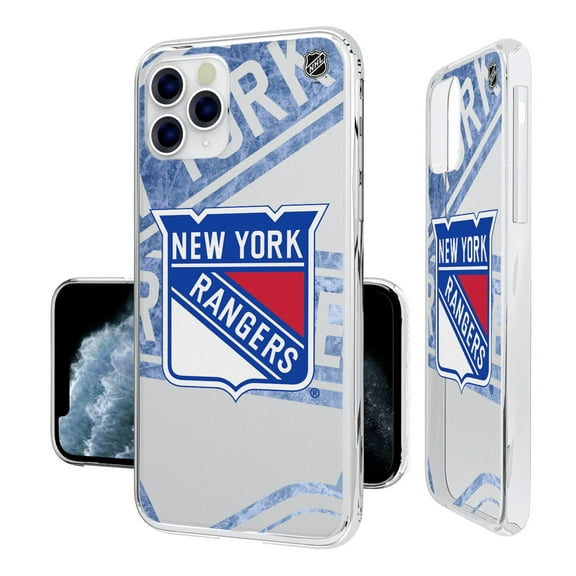 New York Rangers iPhone Clear Ice Case