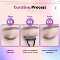 thumbnail image 5 of Emlimny Eyelash Comb,Eyelash Separator Mascara Applicator Eyelash Definer With Comb Cover Arc Designed Cosmetic Brushes Tool Black Eyelash Separator Tool, 5 of 7