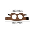 thumbnail image 4 of Bearded Dragon Harness and Leash Set,1 Pcs 65 Inch Traction Rope and 3 Sizes Soft Breathable Vest | Training Walking Equipment for Daily Outdoor Walking & Travel Safe,Brown, 4 of 9