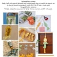 thumbnail image 3 of Macrame Project Board, Double Side Portable Macrame Board Time Saving with Grids Instructions for Braiding Bracelet, 3 of 7