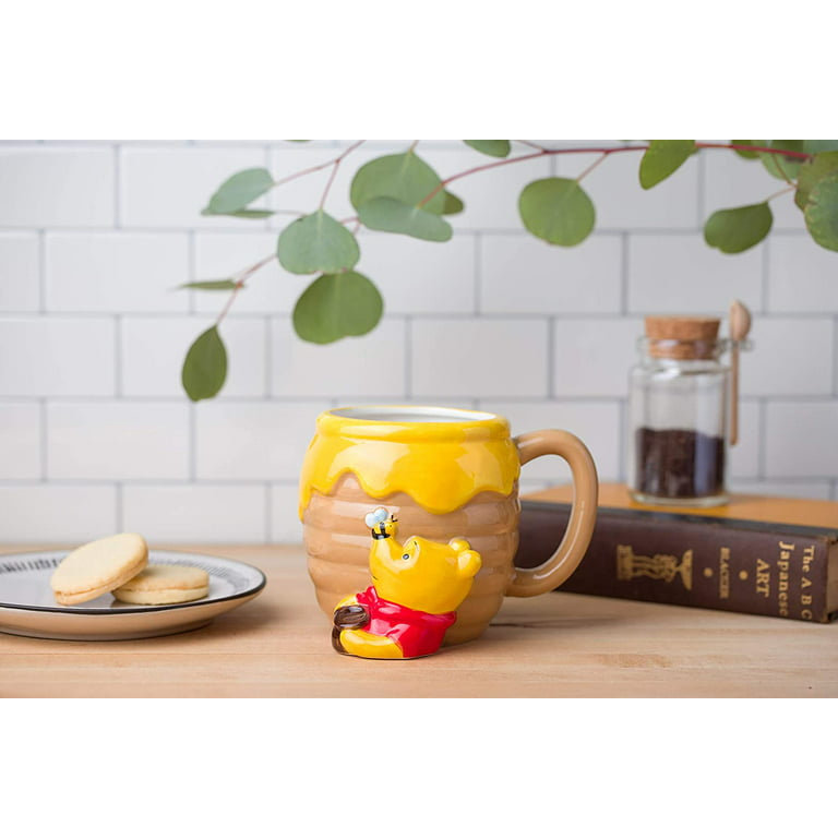 Winnie The Pooh Honey Pot Ceramic 3D Sculpted Mug