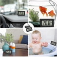 thumbnail image 5 of 4-Pack Digital LCD Thermometers with Waterproof Probe for Fridge, Freezer, and Aquarium Use, 5 of 5