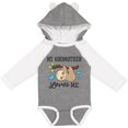 thumbnail image 3 of Inktastic My Godmother Loves Me with Sloth and Hearts Boys or Girls Long Sleeve Baby Bodysuit, 3 of 5
