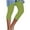 Green, variant on Women's Knee Length Leggings Yoga Capris High Waist Tummy Control Running Athletic Capri Leggings Olive Green