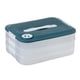 thumbnail image 4 of Contenedores de almacenamiento de bolas de hervida Caja De Almacenamiento De Bolas De Hervida Contenedores Organizadores De Bolas De Hervida Para Cocina 3 Capas Verde, 4 of 7