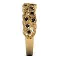 thumbnail image 4 of 0.17 ct Brilliant Round Cut Natural Onyx 14k Yellow Gold Band SZ 10.75, 4 of 6