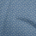thumbnail image 1 of oneOone Polyester Spandex Medium Blue Fabric Toile Craft Projects Decor Fabric Printed By The Yard 56 Inch Wide, 1 of 4