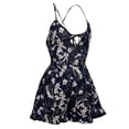 thumbnail image 1 of Traje De Baño De s Mujeres Traje De Baño De Una Pieza Vendaje Sin Respaldo De Flor De Soledad Traje de baño de una pieza de las mujeres, 1 of 10