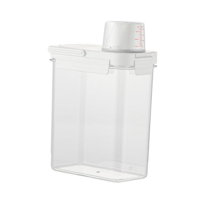 Récipient de Rangement pour Aliments Secs avec Poignée Distributeurs d'Aliments pour Grains Sucre Farine 3500 ml
