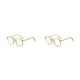 thumbnail image 3 of Minnieouse Gafas TR90, gafas antiazules, cuidado de la visión del teléfono móvil, gafas decorativas para la salud sin sangría, amarillo claro Marco amarillo claro 2Conjunto, 3 of 6