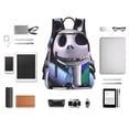 thumbnail image 4 of Goofa The Nightmare Before Christmas Pattern School Backpack for Students – Tear-resistant Bag Spacious, Comfortable, and Stylish Backpack with Multiple Pockets, 4 of 7