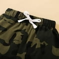 thumbnail image 6 of Toddler Baby Boys Clothes Letter Printed Hoodie Sweatshirt Tops+Camouflage Long Pants 2PCS Outfits Set, 6 of 7
