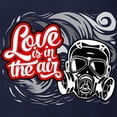 thumbnail image 3 of CafePress - Love Is In The Air - Mens Hooded Shirt, 3 of 3