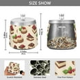 thumbnail image 2 of Yayeee Ashtray with Lid for Cigarette Smokeless Stainless Steel Home Ash Holder, Strawberry Cake, 2 of 7