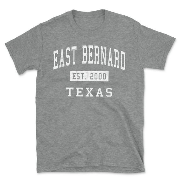 East Bernard Texas Classic Established Men's Cotton T-Shirt