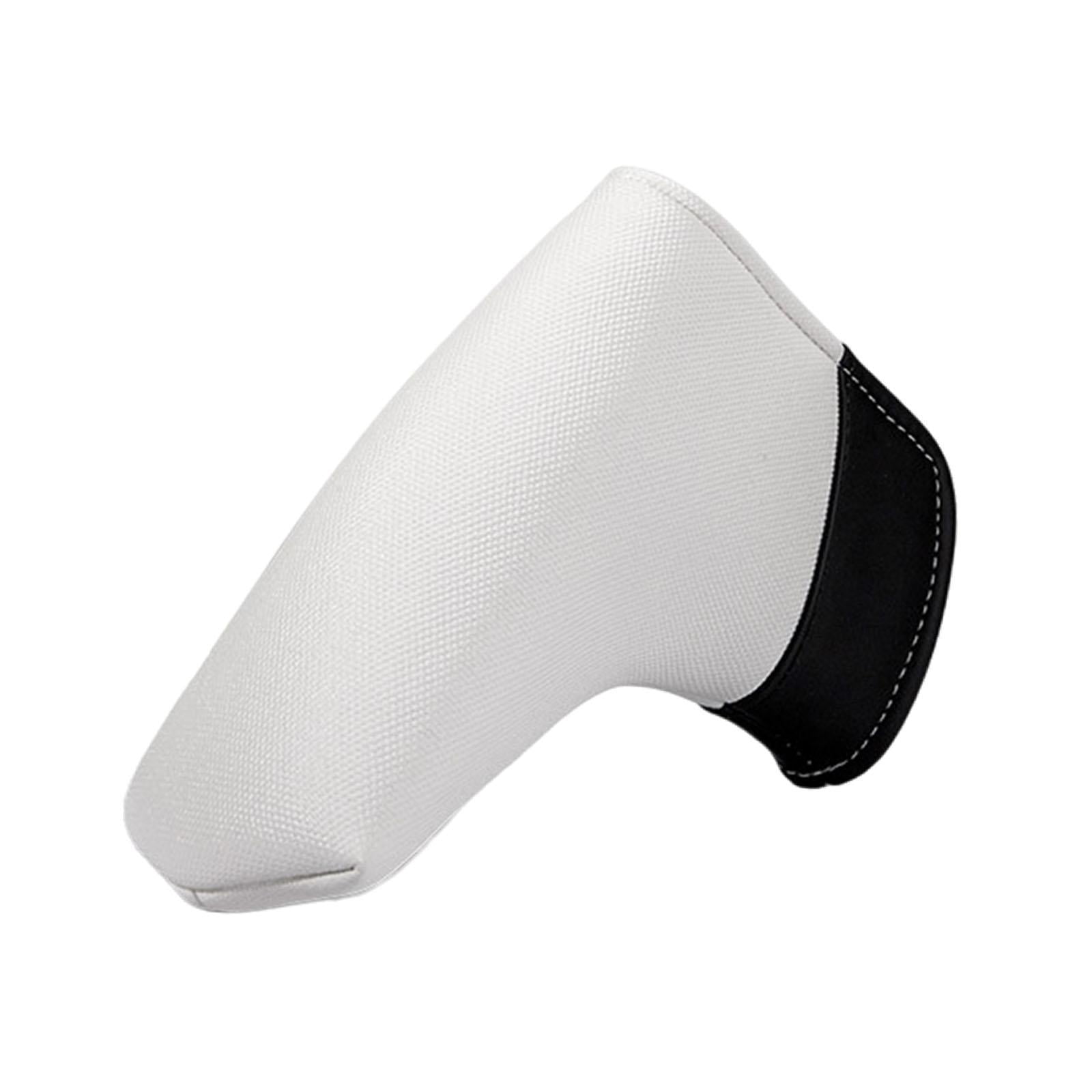 Baoblaze Mallet Putter Headcover, Golf Head Cover Easy to Cleaning Pu Leather, Protection 19x11x9cm