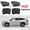 SUV-4 piece set, variant on 2 or 4pcs screen window set premium window sunshade breathable mosquito net for front and rear windows, UV protection Accessorie