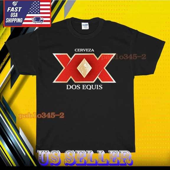 RETRO NEW SHIRT DOS EQUIS LOGO T-SHIRT UNISEX FUNNY AMERICAN USA SIZE S-5XL