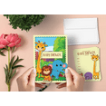 thumbnail image 3 of Jungle Baby Shower Invitations – 20 Cards & 20 Envelopes, 3 of 4