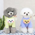 thumbnail image 2 of Charming Cartoon Design Pet Rompers - Adorable Anti-Pilling Dog Clothes for Daily Play, 2 of 8