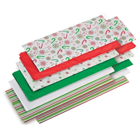 Wrapping Tissue - Christmas Tissue Wrap, Set of 2