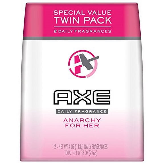 Axe Daily Fragrance Body Spray for Her, Anarchy, 4 Oz, 2 Ct