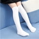 thumbnail image 5 of Qarigey Calcetines de tubo medio Algodón puro Forro cómodo Gran elasticidad Medias lindas Diseño de rayas Absorbente de sudor para niños Medias tipo 7 Qarigey AP009517-07, 5 of 6