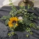 thumbnail image 5 of Decoración del hogar, decoración de habitaciones, decoración de paredes, simulación de girasol, candelabro, corona, escritorio, festival, arreglo, vela, decoración, simulación, candelabro, 5 of 6