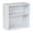 White, variant on Pemberly Row Contemporary 2 Shelf Metal Purple Finish Bookcase