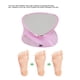 thumbnail image 4 of Borrador De Pelo, Herramienta De Depilación 2 En 1, Uso En Seco Y Húmedo, Indoloro, Lavable, Depurador De Pies Para Brazo Y Pierna Con Exfoliante De Piel, Fácil De Usar, 4 of 7