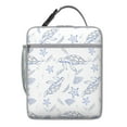 thumbnail image 6 of Thermal Meal Bag with Leakproof Waterproof Features, Mesh Side Pocket & Front Pocket, Featuring Cute Cartoon Turtle, Coral Reef, Sea Life & Tropical Beach Patterns for Commuters, 6 of 6