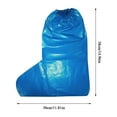 thumbnail image 3 of 10 Pairs Waterproof Shoe Covers for Rain - Disposable Plastic Rain Shoe Covers - Non-Slip Indoor Outdoor Rain Cover for Shoes,Plastic Overshoes for Men Women -Water Proof Boot Protector – Clear, 3 of 6