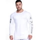 thumbnail image 4 of Camiseta de manga larga de culturismo para hombre, camiseta informal ajustada a la moda para hombre, camisetas de entrenamiento de fitness para gimnasios para hombre, camisetas de marca para correr, 4 of 5