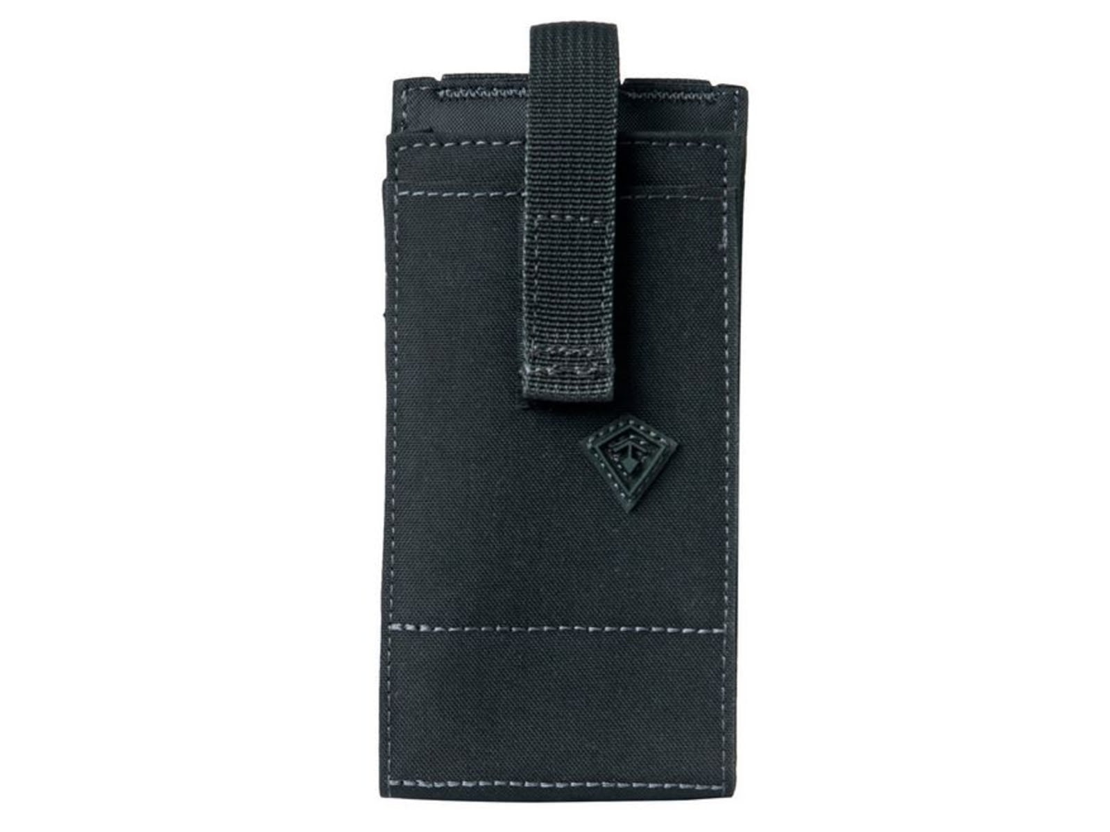 First Tactix Media Pouch, Large, Black