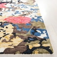 thumbnail image 3 of SAFAVIEH Blossom Yazmin Abstract Area Rug, Green/Ivory, 4' x 6', 3 of 7
