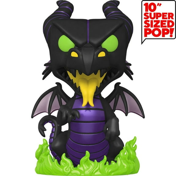 Funko Pop! Jumbo: Disney Villains - Maleficent Dragon Vinyl Figure