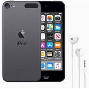 Restored Apple MKH62LL/A, Digital Audio Players, iPod Touch 6th Generation 16GB, Handheld, Gray/4 in, 1, 1, 1, 1