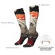 thumbnail image 4 of Balery Abstract Red Koi Fish Art Calcetines novedosos Calcetines deportivos Calcetines hasta la rodilla Calcetines de algodón Calcetines originales y geniales, 4 of 6