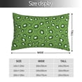 thumbnail image 2 of Salouo Kiwi Fruit Pattern Pillow Cases,1PC Pillow Covers with Envelope Closure Decorative Pillow Case for Bed Couch,Pillows Not Included-16"x24", 2 of 6
