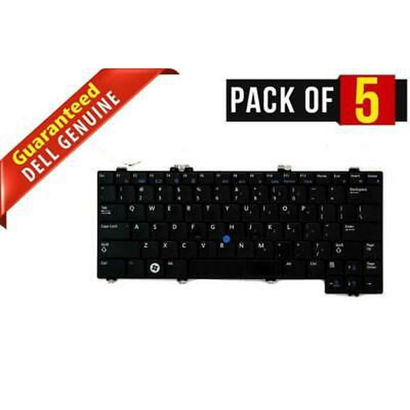 LOT x 5 OEM Dell Latitude XT XT2 XFR Black US English Laptop Keyboard F436F (NEW)